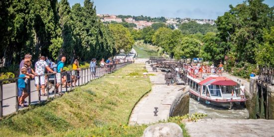 De 9 sluizen van fonseranes in Béziers