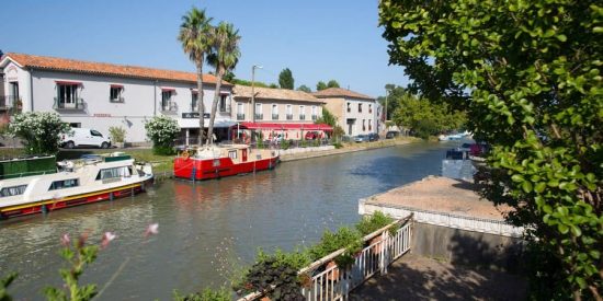 Villeneuve-lès-béziers en het canal du midi