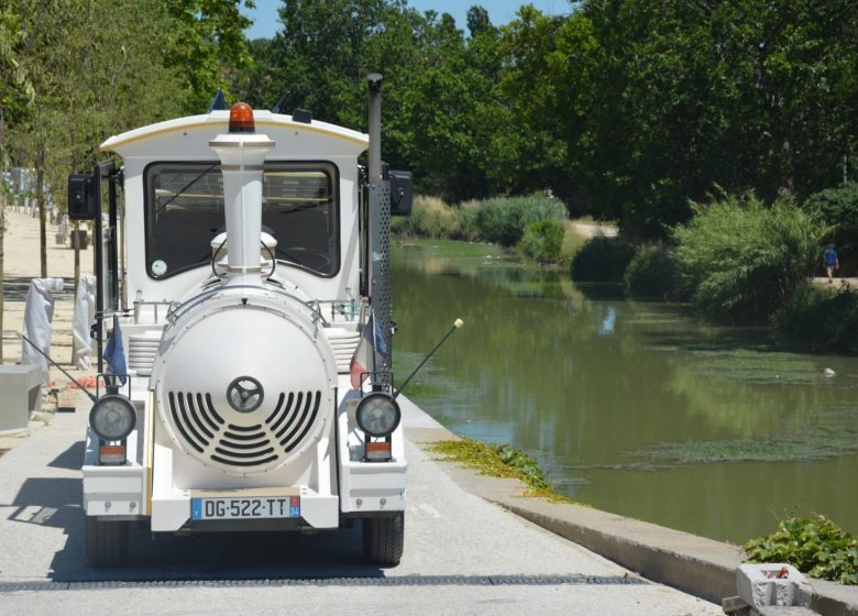 LE PETIT TRAIN TOURISTIQUE DE BEZIERS